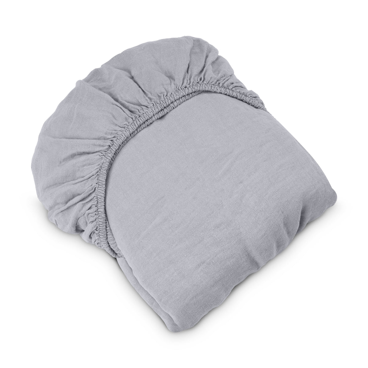 Spannbettlaken Álom aus Hanf Navy / Blau