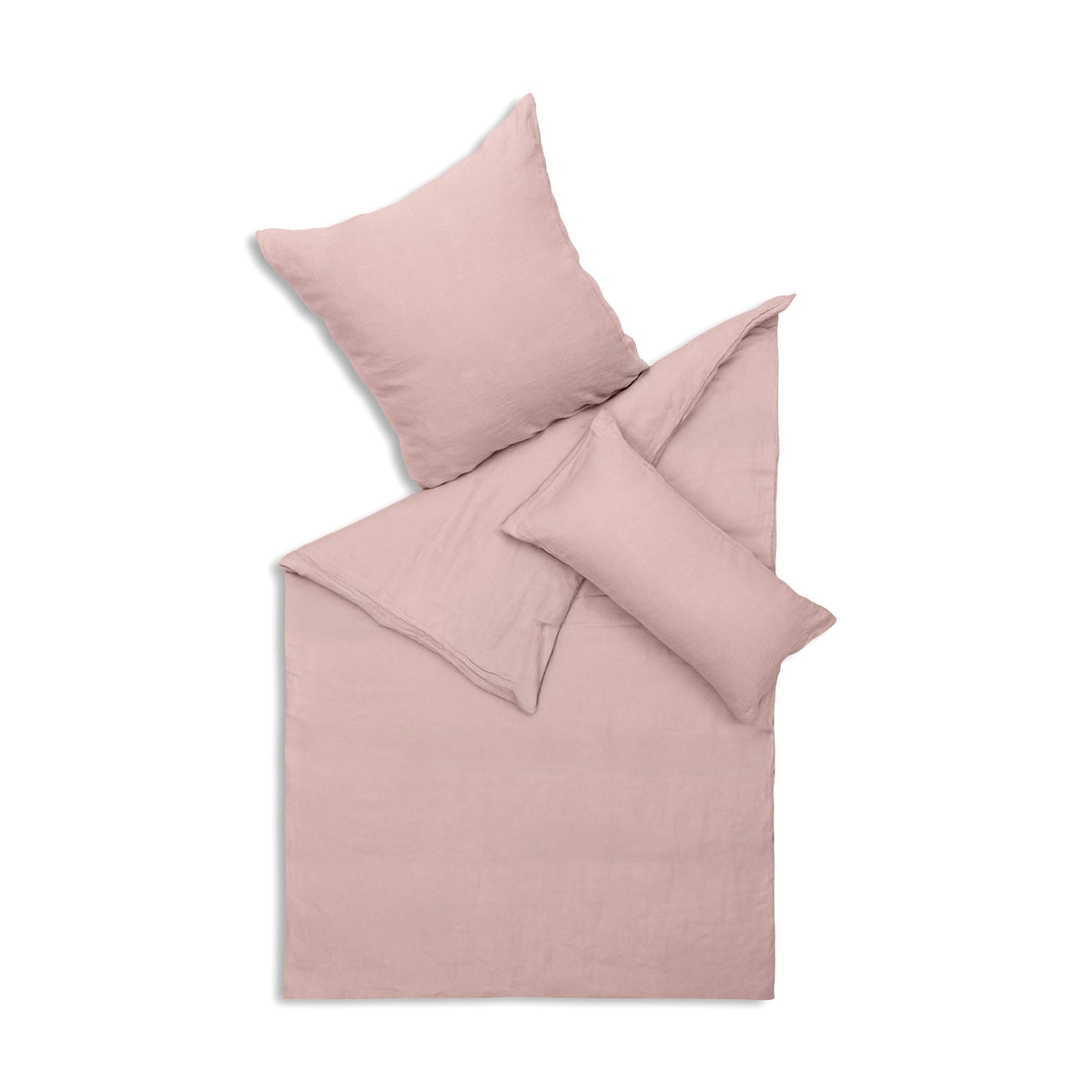 Bettwäsche Set Álom 100% Hanf Dusty Pink