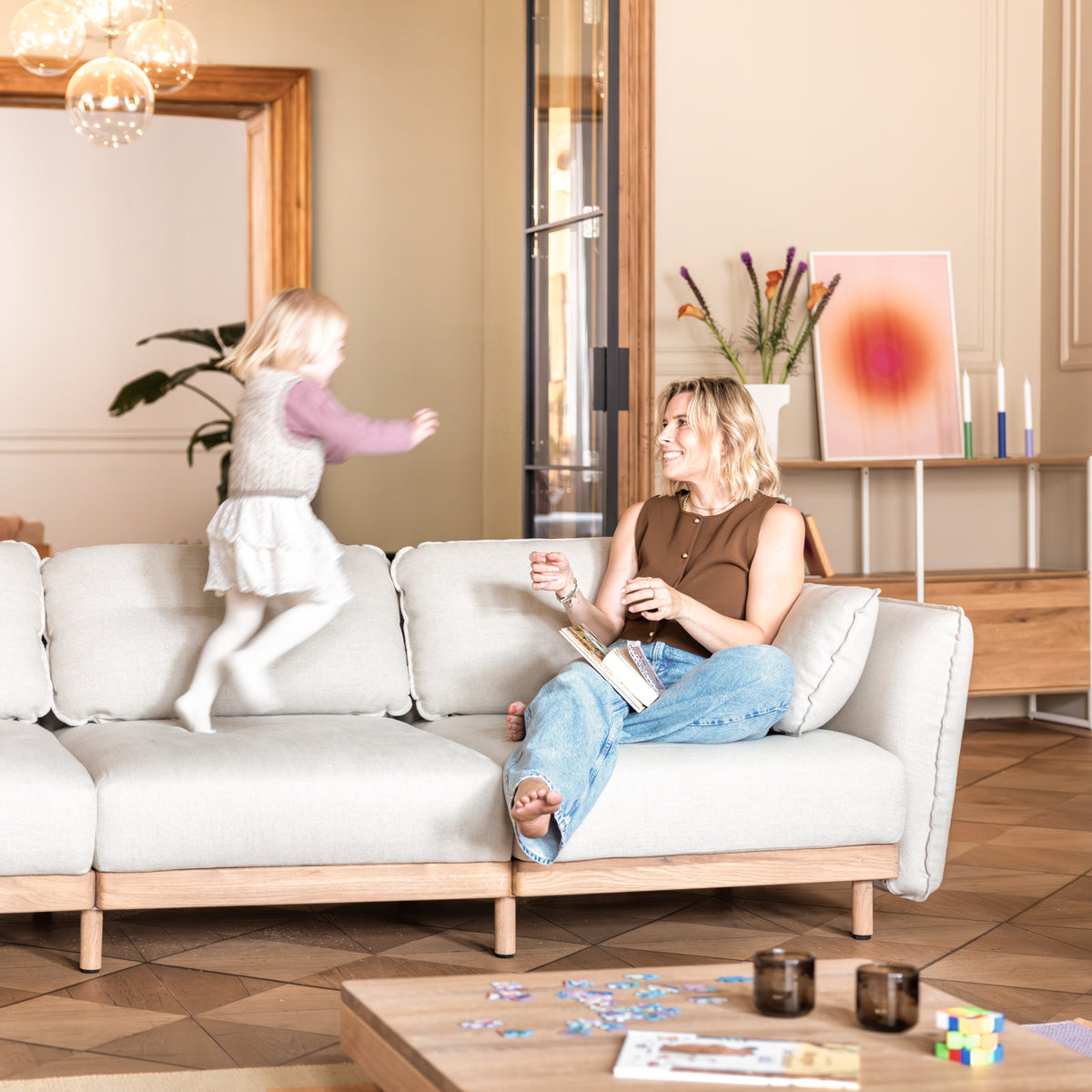 Hochwertiges, gemütliches Sofa Mio Soft