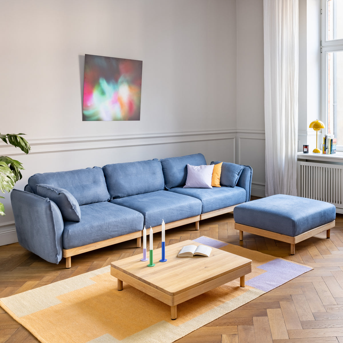 Sofa Mio mit Ottomane