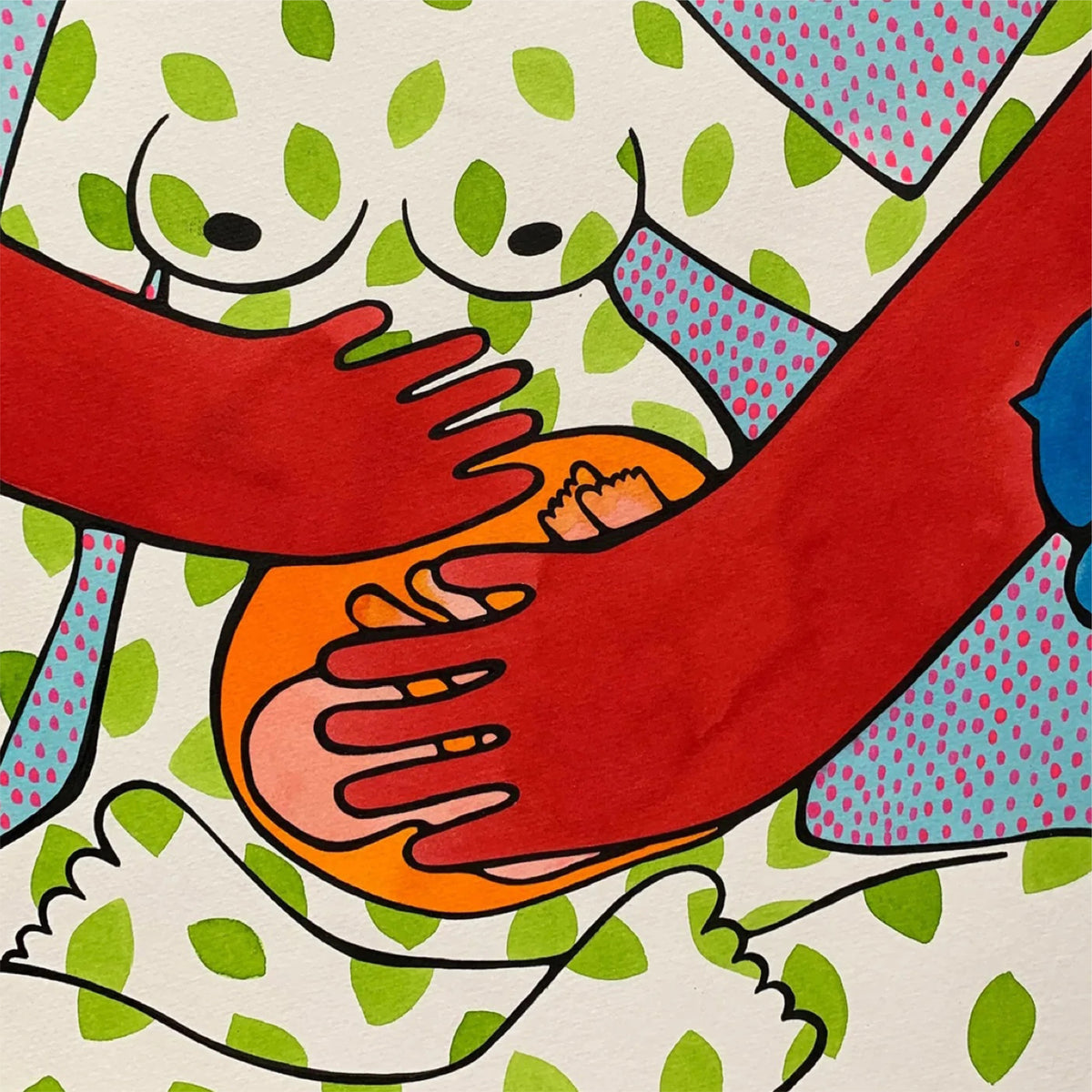Kunst Schwangerschaft Geburt Frau Frauenkörper
