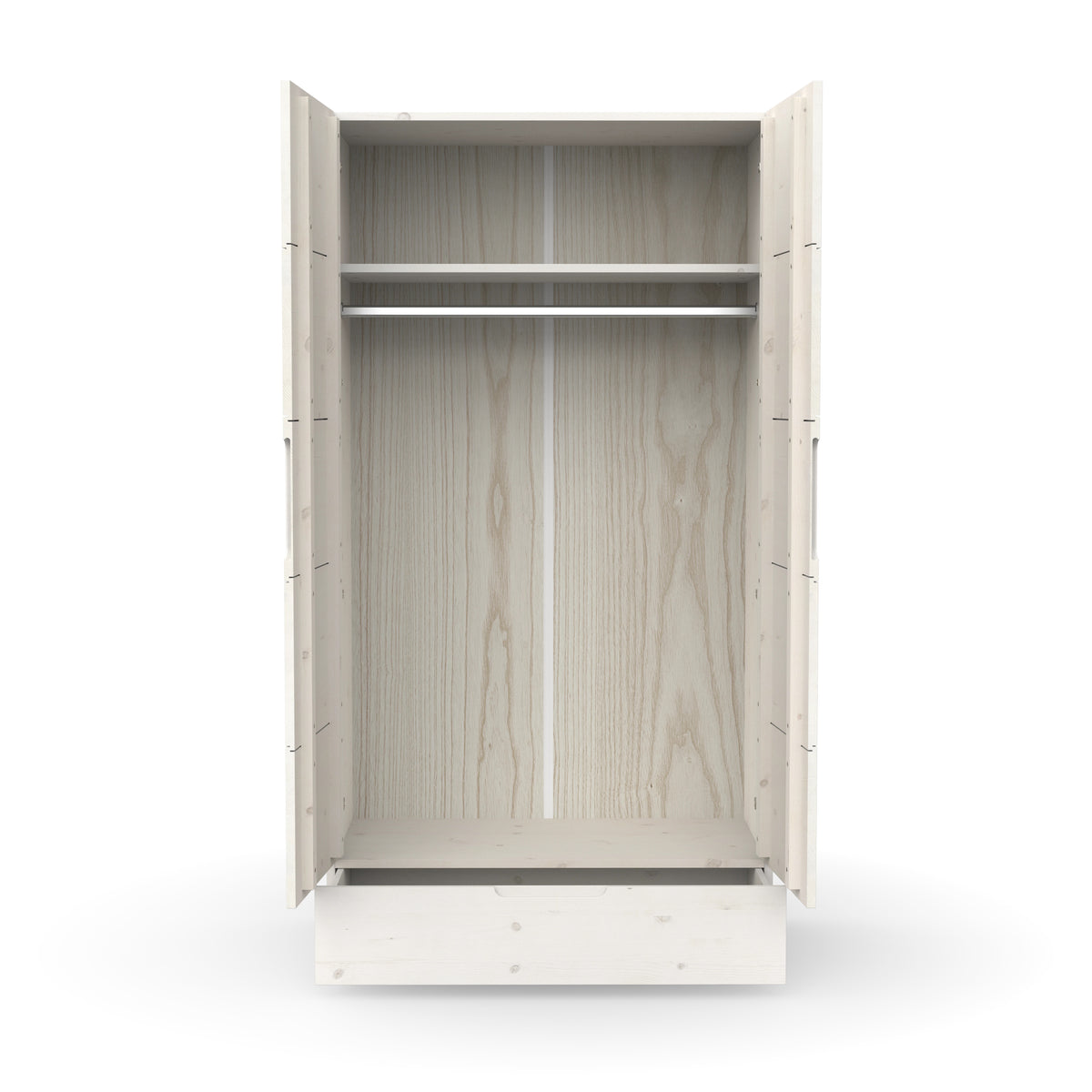 Inlay Kleiderschrank Kleiderstange und Einlegeboden Enorm M
