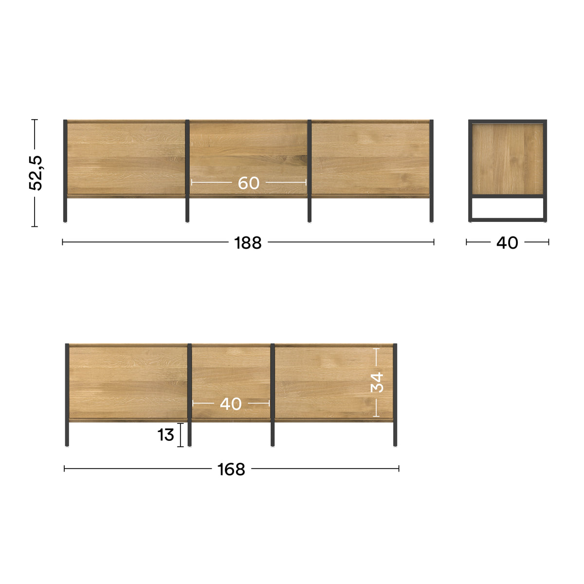 Maße Lowboard Wega